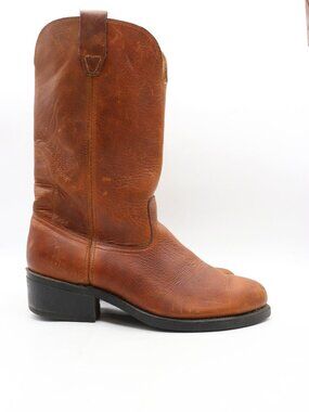 Unbranded Goodyear Men's 11 EE Oil Chemigum Proof Boots Brown Leather USA